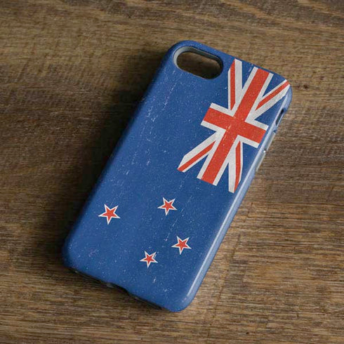 New Zealand Flag Distressed iPhone 8 Pro Case